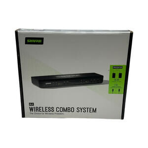 Shure BLX188/CVL-J11 Wireless Dual Presenter System with 2 CVL Lapel Mic + RG58